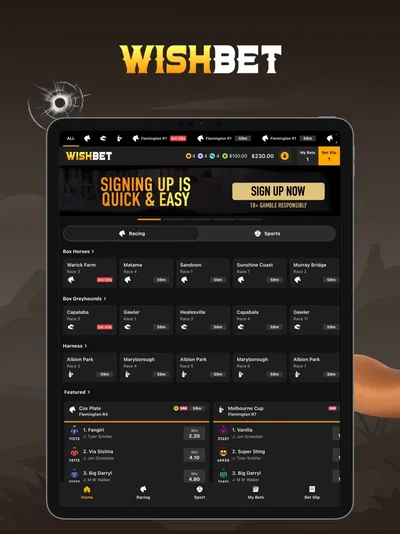 Official WishBet iPad screenshot 11