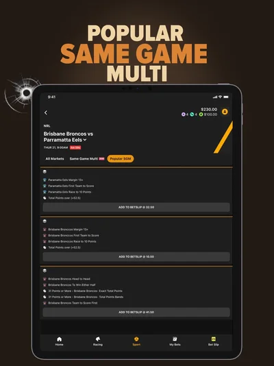 Official WishBet iPad screenshot 19